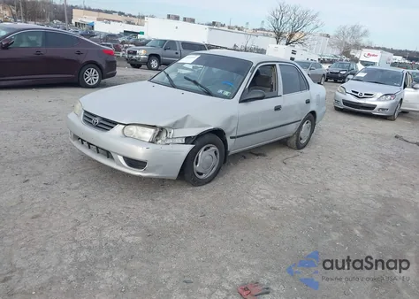 2001 Toyota Corolla Ce из США, поврежденный, VIN 2T1BR12E71C476234